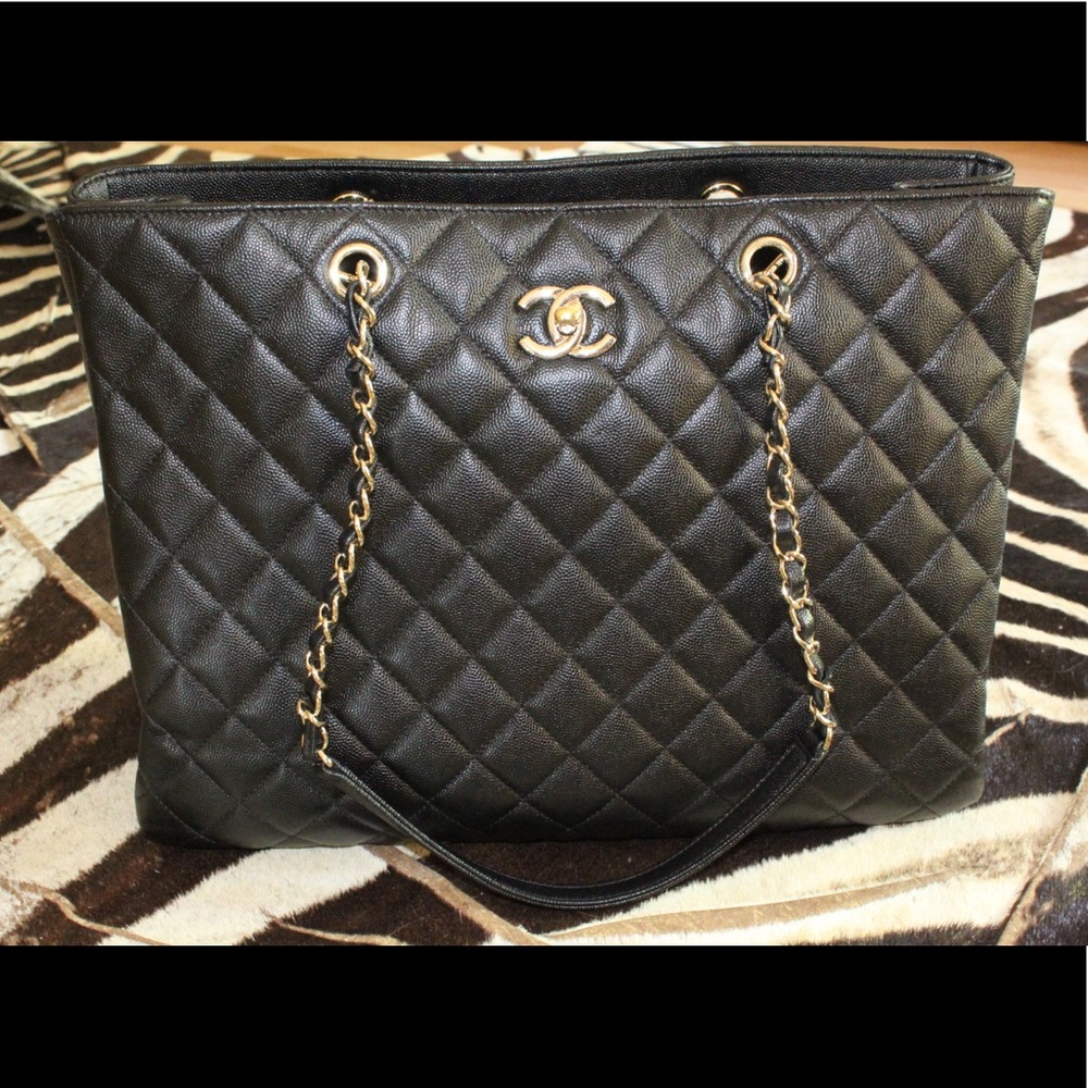 Chanel shopping tote
